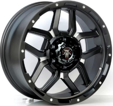 Crawler X198 Gloss Black alloy wheel