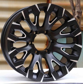 Forge X255 Matte Black alloy wheel
