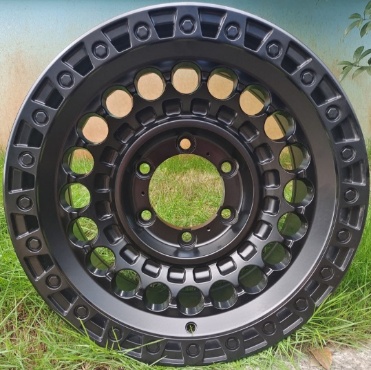 Granite X391 Matte Black alloy wheel