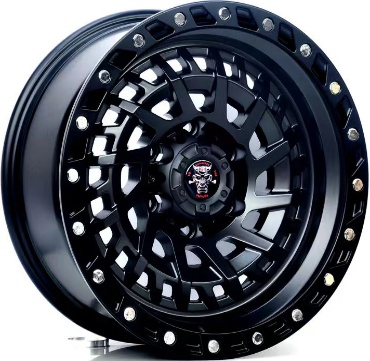 Granite X463 Matte Black alloy wheel