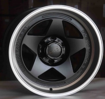 Grizzly X274 Black Machined Face alloy wheel