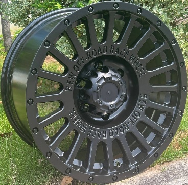Outpost X419 Matte Black alloy wheel