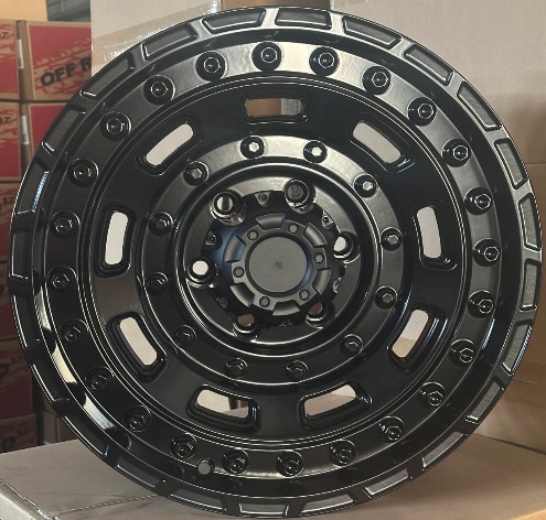 Overland X403 Matte Black alloy wheel