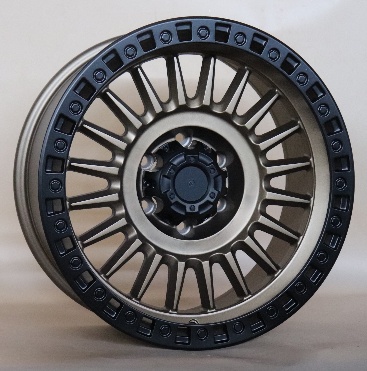 Ridge X222 Matte Black alloy wheel