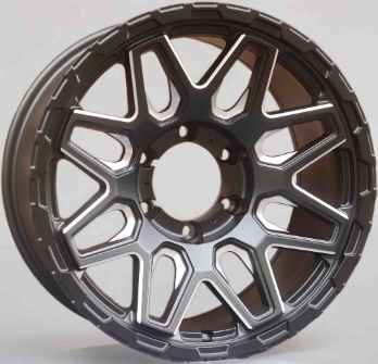Sierra X257 Matte Black alloy wheel