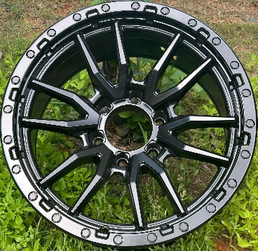 Titan X109 Matte Black alloy wheel