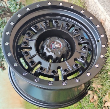 Trail X250 Matte Black alloy wheel