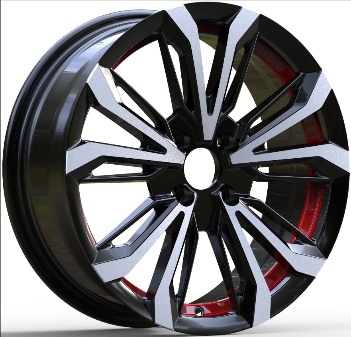 Sterling V101 Black Machined Face alloy wheel