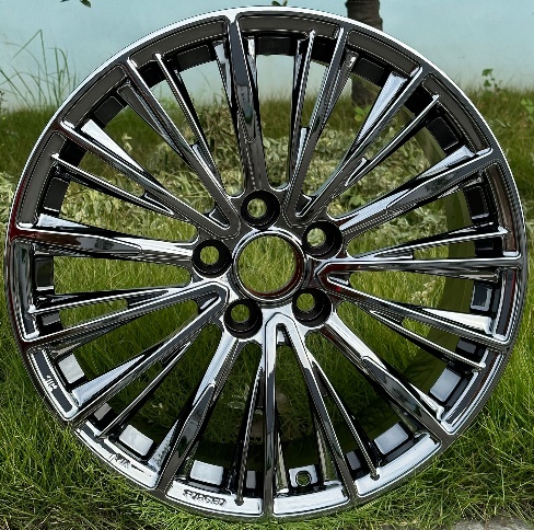 Aero S042 Black Machined Face alloy wheel