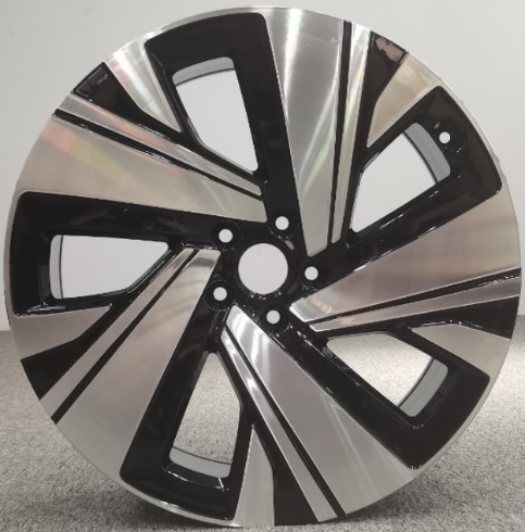 Aero S235 Black Machined Face alloy wheel