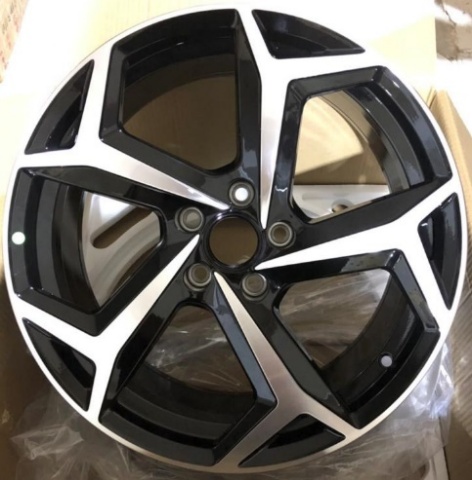Aero S284 Black Machined Face alloy wheel