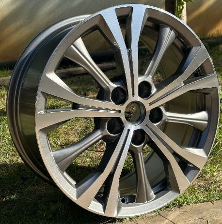 Ardent S273 Gunmetal Machined Face alloy wheel