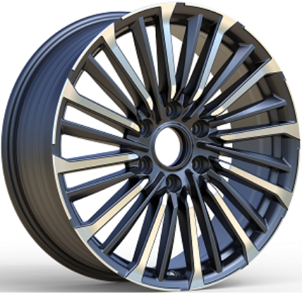 Ardent S422 Black Machined Face alloy wheel