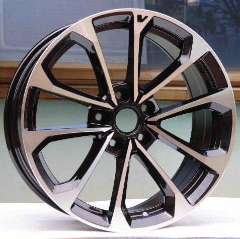 Cirrus S996 Black Machined Face alloy wheel