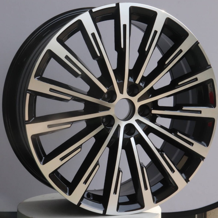 Crest S437 Black Machined Face alloy wheel