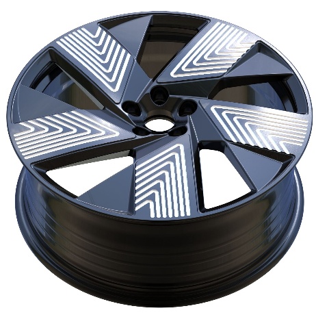 Equinox S225 Gloss Black alloy wheel