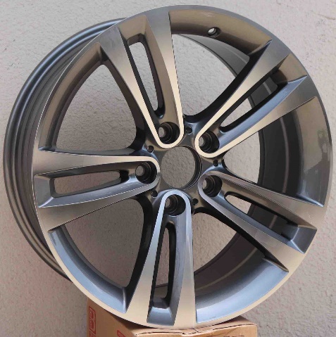 Halo S171 Gunmetal Machined Face alloy wheel