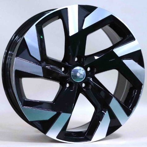 Halo S230 Black Machined Face alloy wheel