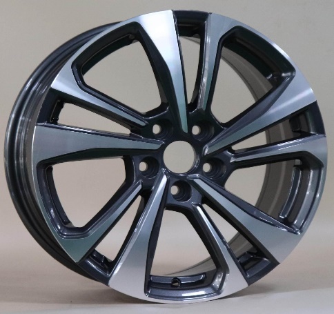 Halo S234 Gunmetal Machined Face alloy wheel