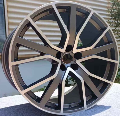 Helix S133 Gunmetal Machined Face alloy wheel