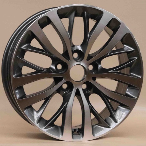 Helix S857 Silver alloy wheel
