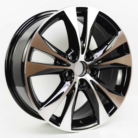 Helix S916 Black Machined Face alloy wheel