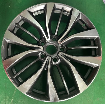 Lumen S286 Gunmetal Machined Face alloy wheel