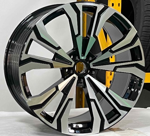 Lumen S307 Black Machined Face alloy wheel