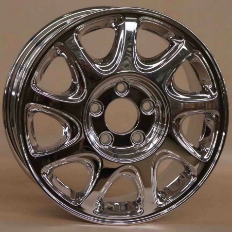 Lumen S782 White Chrome alloy wheel