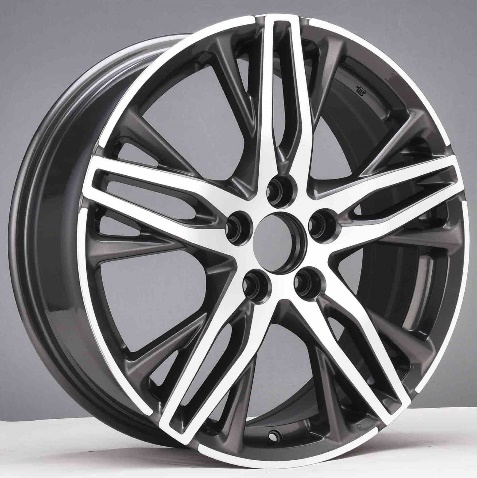 Lumen S948 Gunmetal Machined Face alloy wheel