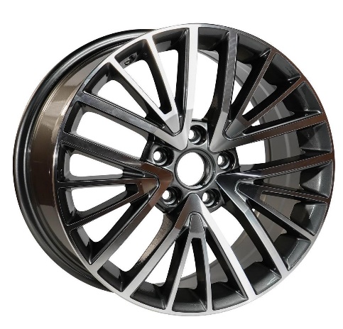 Lyra S835 Gunmetal Machined Face alloy wheel