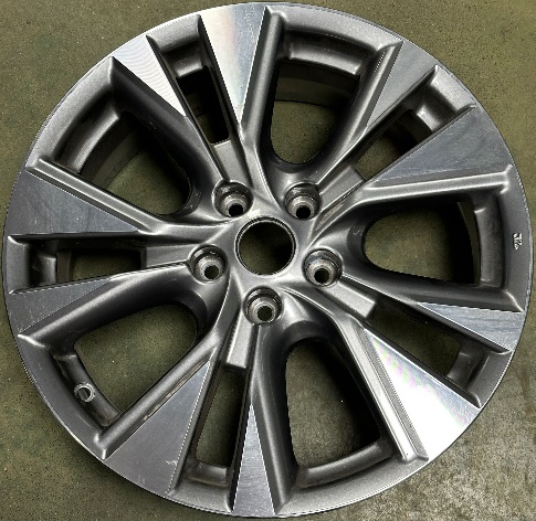 Mirage S239 Gunmetal Machined Face alloy wheel