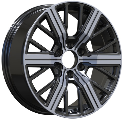 Mirage S392 Black Machined Face alloy wheel
