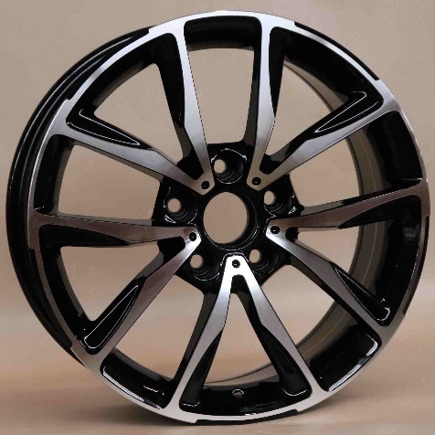 Mirage S890 Black Machined Face alloy wheel
