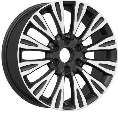 Nova S322 Black Machined Face alloy wheel