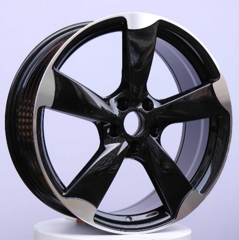 Nova S341 Black Machined Face alloy wheel