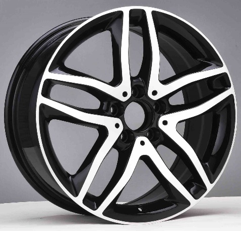 Nova S937 Black Machined Face alloy wheel