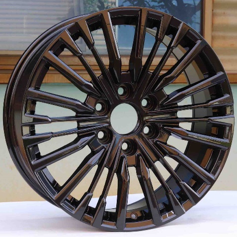 Onyx S328 Black Machined Face alloy wheel