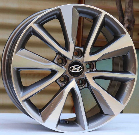 Onyx S830 Gunmetal Machined Face alloy wheel