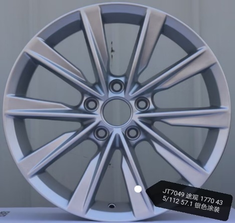 Onyx S849 Silver alloy wheel