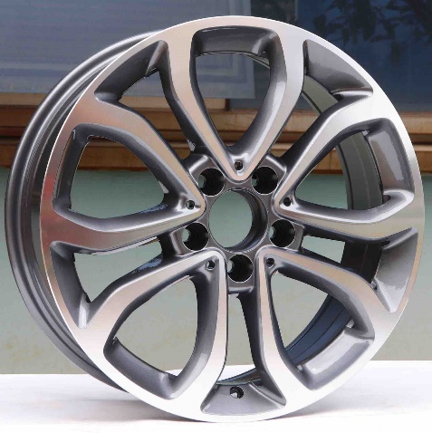 Orbit S844 Gunmetal Machined Face alloy wheel