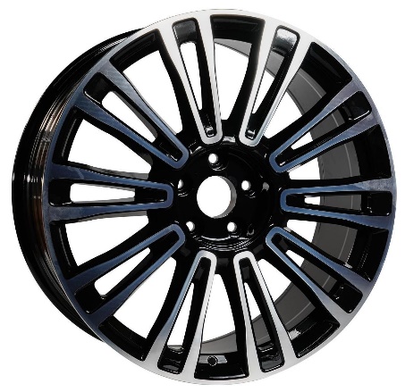 Quartz S180 Black Machined Face alloy wheel