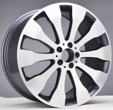 Quartz S323 Gunmetal Machined Face alloy wheel