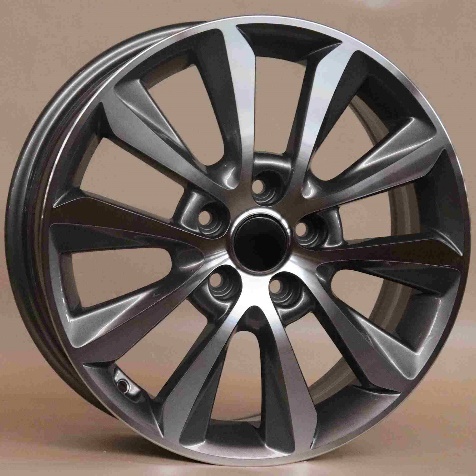 Quartz S822 Gunmetal Machined Face alloy wheel