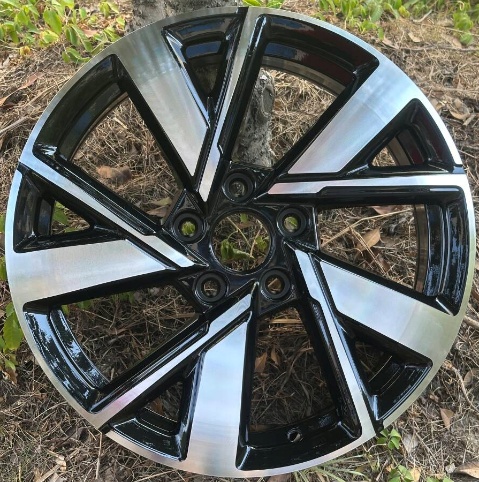 Slate S328 Black Machined Face alloy wheel