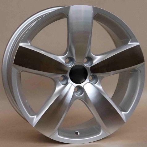 Slate S819 Silver Machined Face alloy wheel