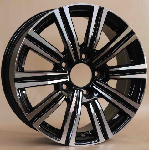 Slate S862 Gunmetal Machined Face alloy wheel