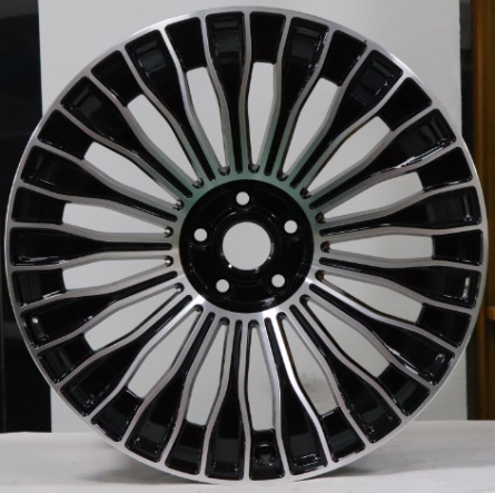 Vega S227 Black Machined Face alloy wheel