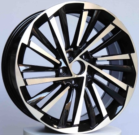 Vega S261 Black Machined Face alloy wheel