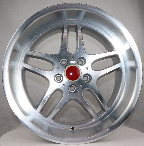 Zephyr S141 Silver Machined Face alloy wheel